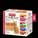 Animonda Carny Multipack (húsos válogatás) alutasakos - Felnőtt macskák részére (8x85g)