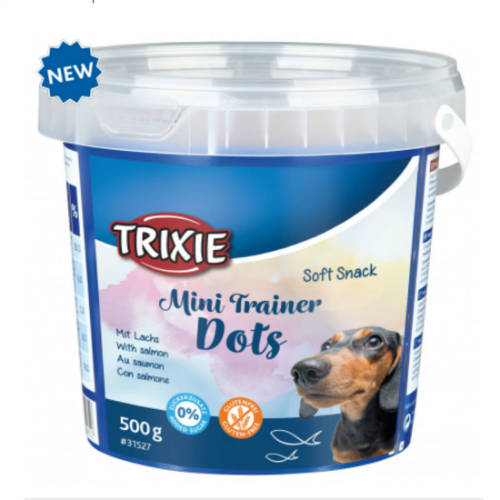Trixie Soft Snack Mini Trainer Dots - jutalomfalat (lazac) 500g