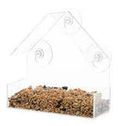 Trixie Bird Feeder for Window Pane - vadmadár etető (áttetsző) ablakra (225ml/15x15x6cm)