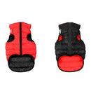 AiryVest kutyaruha kifordítható, S 35,fekete-piros