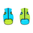 AiryVest kutyaruha kifordítható, XS 25, zöld-kék