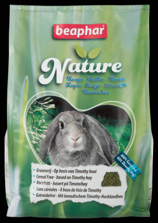 Beaphar Nature - Teljes értékű eledel nyulaknak (750g)