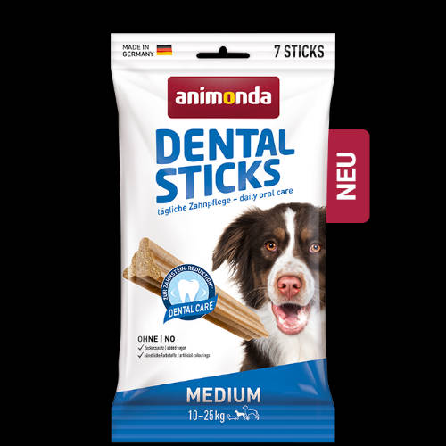 Animonda Dental Sticks (húsos) jutalomfalat - 10-25kg-os kutyák részére (180g)