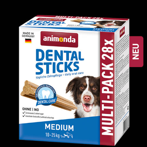 Animonda Multipack Dental Sticks (húsos) jutalomfalat - 11-25kg kutyák részére (4x180g)