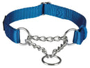 Trixie Premium Stop the Pull - félfojtó nyakörv - királykék - (M-L) 35-50cm/20mm