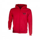 Julius-K9 - pulóver (piros,kapucnis) méret: S