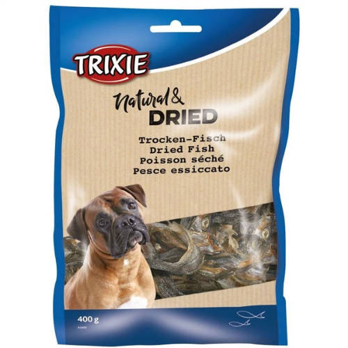 Trixie Dried Fish - jutalomfalat (szárított hal) kutyák és macskák részére (400g)