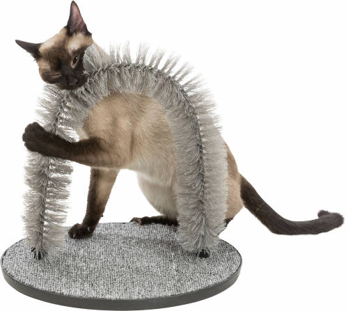 Trixie Massage and Fur Care Arch - játék (masszírozó és szőrápoló) macskák részére (36x33cm)