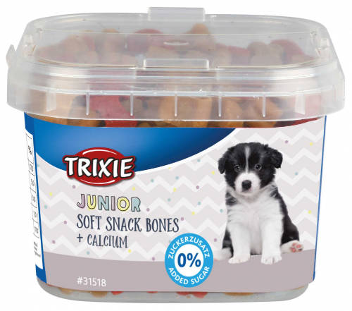 Trixie Junior Soft Snack - jutalomfalat (csirke,bárány,lazac) kölyökkutyák részére (140g)