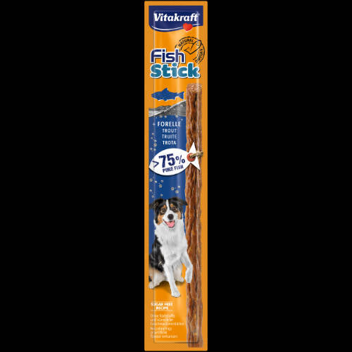 Vitakraft Fish Stick - jutalomfalat (pisztráng) kistestű kutyák részére (15g)