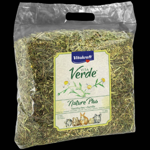 Vitakraft Vita Verde® Heu + Kamillel - Alpesi réti széna (kamillával) rágcsálók részére (500g)