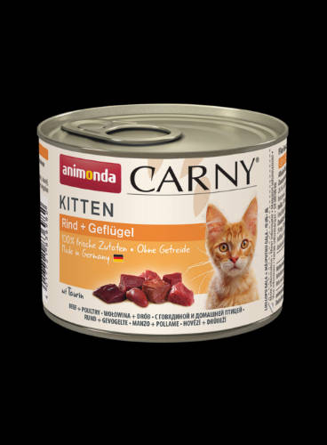 Animonda Carny Kitten (csirke koktél) konzerv - Kölyök macskák részére (200g)