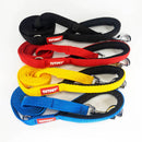 YP. Póráz párnázott markolattal, D gyűrűvel, 150cm, kék