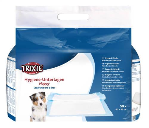 Trixie Hygiene Pad Nappy - pelenka (50db) kutyák részére 60x60cm