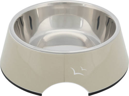 Trixie BE NORDIC Bowl - melanin tál (homokszín) kutyák részére tál (0,8l/Ø22cm)
