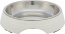Trixie Bowl Stainless Steel - rozsdamentes tál (fehér) kutyák és macskák részére (0,2l /Ø14cm)