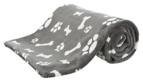 Trixie Kenny Blanket - takaró (szürke,mintás) kutyák részére (150x100cm)