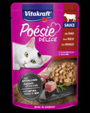 Vitakraft Poésie Déli Sauce - nedvestáp (marhával) macskák részére (85g)