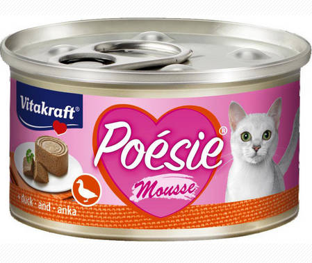 Vitakraft Poésie Mousse alutálkás - nedveseledel (kacsa) macskák részére (85g)
