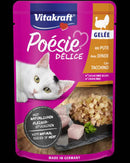 Vitakraft Poésie Déli Gelée - nedvestáp (pulykahús) macskák részére (85g)