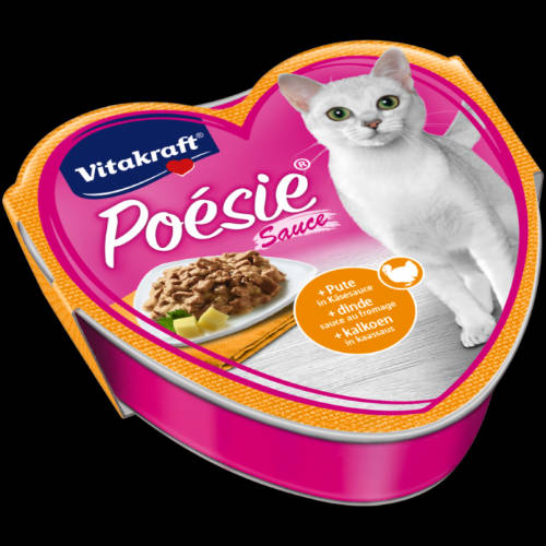 Vitakraft Poésie Sauce alutálkás - nedveseledel (pulyka,sajtszósz) macskák részére (85g)