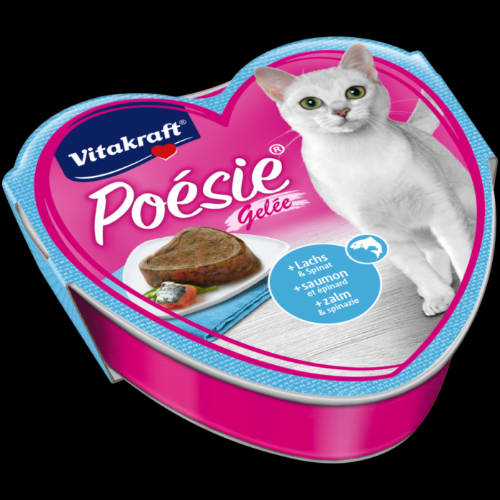 Vitakraft Poésie Sauce alutálkás - nedveseledel (lazac,spenót) macskák részére (85g)