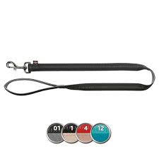 Trixie Softline Elegance Leash - póráz (fekete,grafitszürke) kutyák részére (S) 1m/15mm