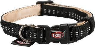 Trixie Softline Elegance Collar - nyakörv (fekete/grafit) kutyák részére (M-L) 35-55cm/20mm