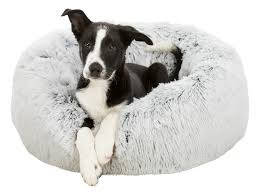 Trixie Harvey Bed - kerek, peremes fekhely (fehér/fekete) kutyák részére (Ø50cm)