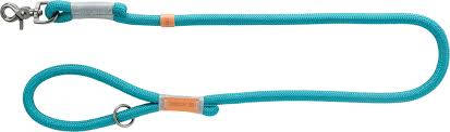 Trixie Be Nordic Leash - póráz fonott kötélből (petrolkék/világos szürke) L-XL (1m/Ø13mm)
