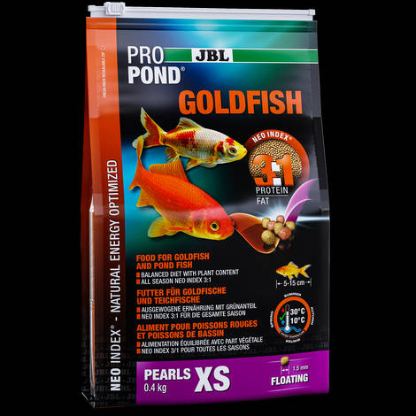JBL ProPond Goldfish - Teljes értékű diszhaltáp aranyhalak részére (XS) 3L/0.4kg