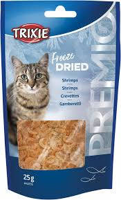 Trixie PREMIO Freeze Dried Shrimps - jutalomfalat (garnélarák) macskák részére (25g)