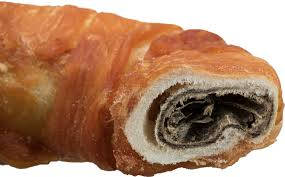 Trixie Denta Fun Filled Chicken Chewing Ring - jutalomfalat (csirke) kutyák részére (Ø11cm/65g)