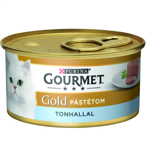 Gourmet Gold (tonhalpástétom) nedvestáp - macskák részére (85g)