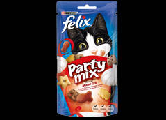 Felix Party Mix mixed grill (hús) jutalomfalat - macskák részére (60g)