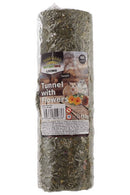 NatureLand Tunnel - széna alagút (virágokkal) rágcsálók részére (S) 150g