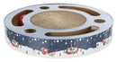 Trixie Xmas Scratching Drum with Toys - kaparófa játékkal (karton) macskák részére (Ø33/5.5cm)