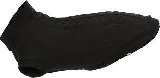Trixie Kenton Pullover - pulóver (fekete) kutyák részére (L) 55cm