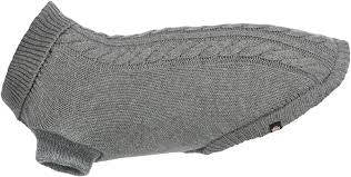 Trixie Kenton Pullover - pulóver (szürke) kutyák részére (L) 60cm