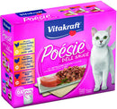 Vitakraft Poésie Déli Sauce - nedvestáp (csirke,pulyka,marha) macskák részére (7x85g)