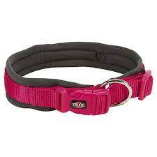 Trixie Premium Collar with Neoprene - nyakörv (fukszia,grafitszürke) kutyák részére (M-L) 42-48cm/20mm