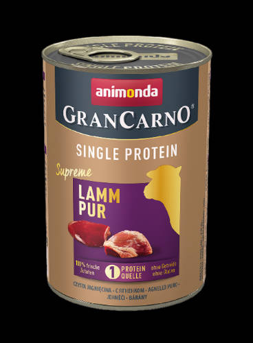 Animonda GranCarno Adult (single protein) konzerv - Felnőtt kutyák részére, bárányhússal (400g)
