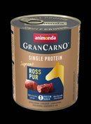 Animonda GranCarno Adult (single protein) konzerv - Felnőtt kutyák részére,lóhússal (800g)