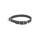 Julius-K9 Collar - bőrnyakörv (szegecselt,fekete) kutyák részére (33-43cm/16mm)