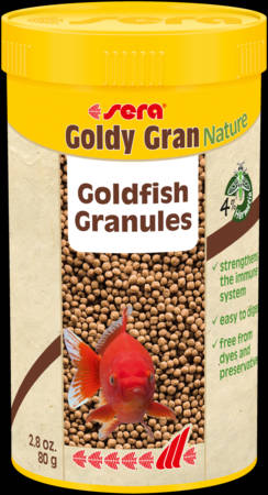 Sera Nature Goldy Gran - granulátum táplálék aranyhalak számára (250ml/80g)