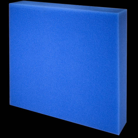 JBL Filterschaum blau fein - hab szűrő (kék,finom szemcsés) szűrőkhöz (50x50x10cm)