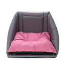 Comfy Lola Trio bed 3in1 - fekhely (szürke,rózsaszín) kutyák és macskák részére (43x43x39cm)