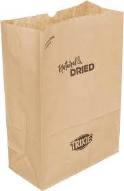 Trixie Paper Block Bottom Bags - papírtasak ömlesztett áruhoz (20x29x10cm)