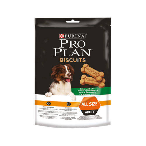 Pro Plan Biscuits - jutalomfalat keksz (bárány,rizs) kutyák részére (400g)