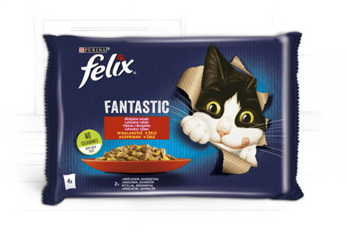 Felix Fantastic (nyúl,bárány) aszpikban (4x85g)